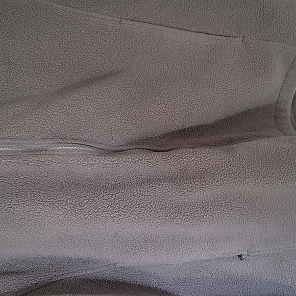 Marmot Fleece Jacket Full‎ Zip Warm Soft Gray Outdoor Coat L - Picture 3 of 8